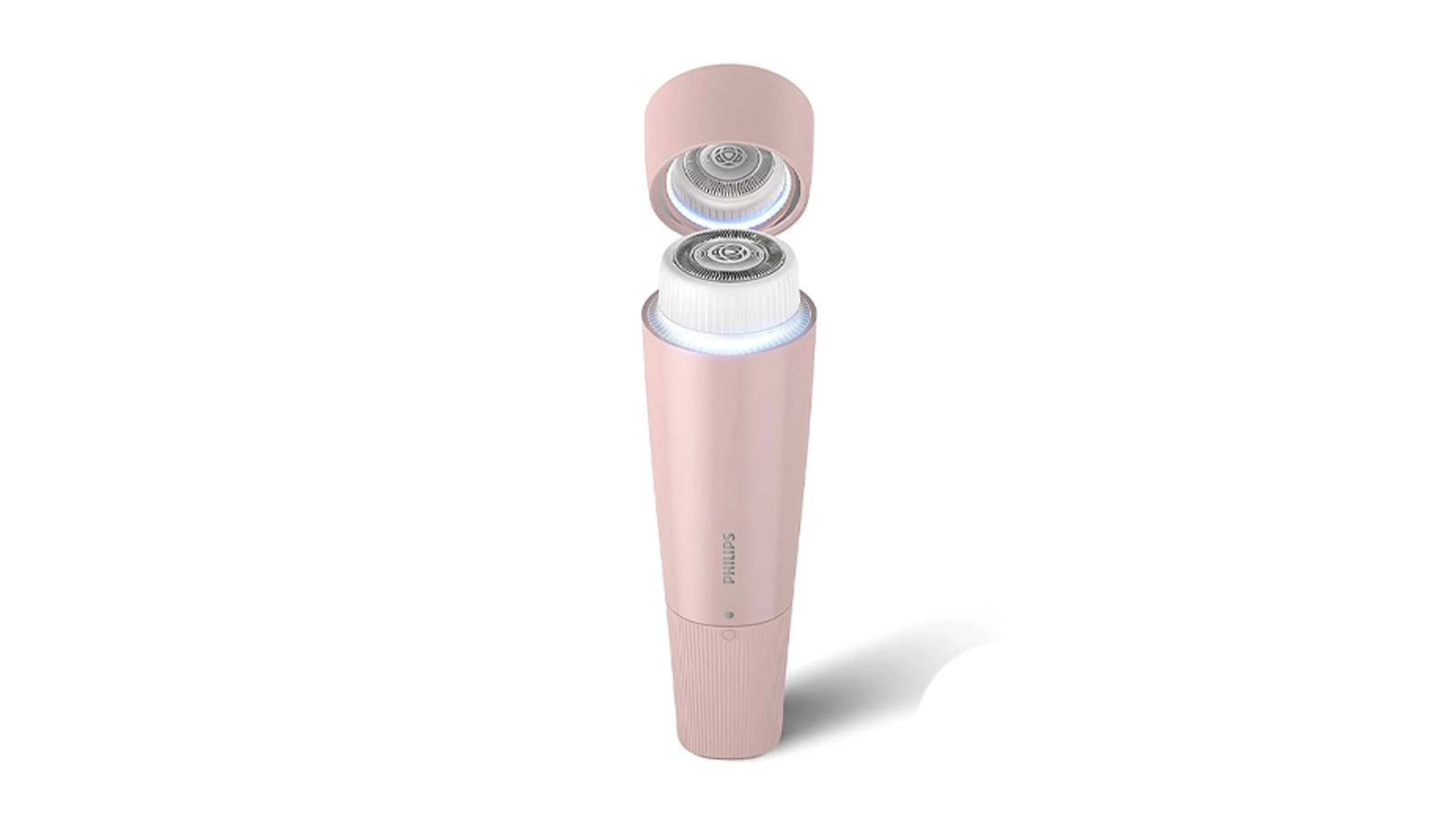 Philips women's facial shaver design, model BRR454